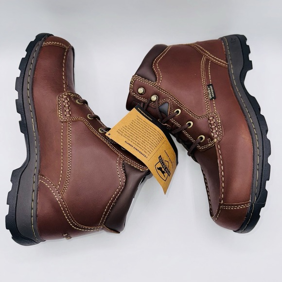 Irish Setter Soft Paw Boots Men\'s Size 9 D Brown Leather Chukka Bootie main image 16